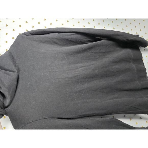 Victorias Secret Pink Logo Full zip Hoodie Jacket Vintage y2k Small Black - Picture 6 of 6